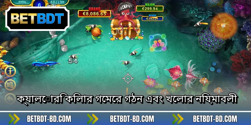 ক্যালোরি কিলার গেমের গঠন এবং খেলার নিয়মাবলী