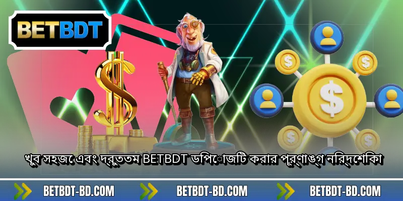 খুব সহজে এবং দ্রুততম BETBDT ডিপোজিট করার পূর্ণাঙ্গ নির্দেশিকা