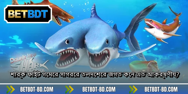 শার্ক ফাইট গেমের সাগরের তলদেশের জগত কেন এত আকর্ষণীয়?