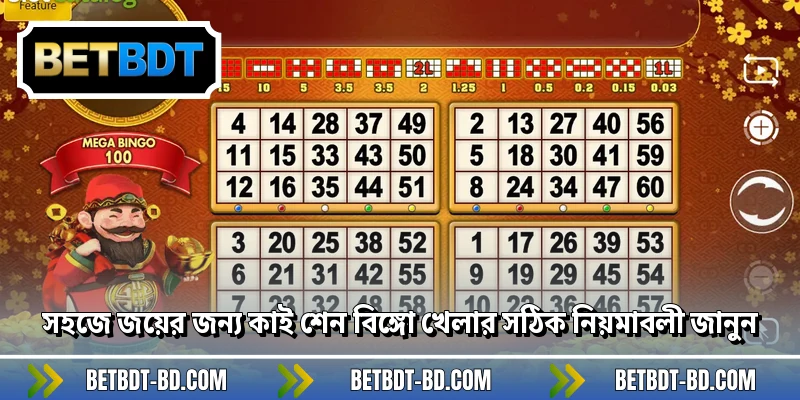 সহজে জয়ের জন্য কাই শেন বিঙ্গো খেলার সঠিক নিয়মাবলী জানুন